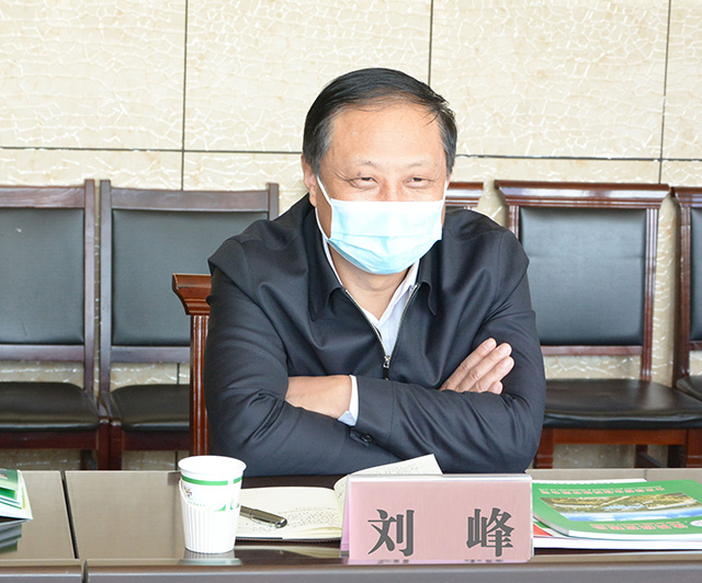 山东省税务局党委委员刘峰一行